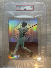 1995 Bowman's Best #49 Ken Griffey Jr JUMBO RED REFRACTOR PSA 8
