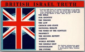 Vintage British Israel Truth - Union Jack, Prophecy & Faith Topics - Picture 1 of 2