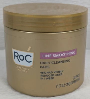 RoC - Corrección de retinol - ALISADO DE LÍNEA - Almohadillas de limpieza diaria - 28 unidades Foto 1 de 4