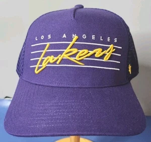 Neu NBA Los Angeles Lakers Snapback '47 MVP Mütze Cap lila gelb - Bild 1 von 5