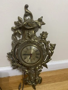 antike spelter Sessions elektrische Wanduhr - Bild 1 von 24