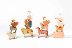 Wooden Farm Animal Toys - Picture 1 of 29