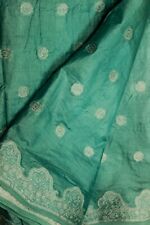 Vintage Indian Pure Tussar Silk Saree Ethnic Hand Woven Sarong Wrap TSS2238