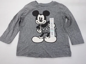 MAGLIETTA RAGAZZO TAGLIA 18 MESI DISNEY JUMPING FAGIOLI GRIGIA TOPOLINO L/S NUOVA #21989 - Foto 1 di 1