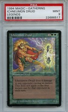 MTG Legends Ichneumon Druid PSA 9.0 (9) Mint card Magic the Gathering 6517