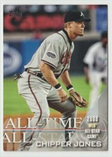 2017 Topps All-Time All-Stars #ATAS-47 Chipper Jones Baseball Card Braves
