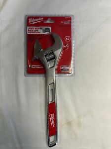 Milwaukee 48-22-7412 12 in Adjustable Wrench - Red/Silver