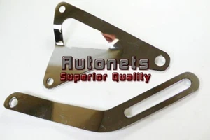 Ford Chrome Alternator Bracket Set SB Ford 289 302 Mustang Small Block SBF - Picture 1 of 2