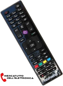 Telecomando Originale per Televisione TV Telefunken RC4875/30087730 Televisore - Foto 1 di 2