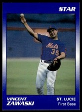 1989 Star Vincent Zawaski St. Lucie Mets #25