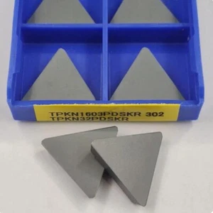 10PCS TPKN1603PDSKR ZM302 TPKN1603 PDSKR CNC Carbide turning Inserts For Steel - Picture 1 of 5