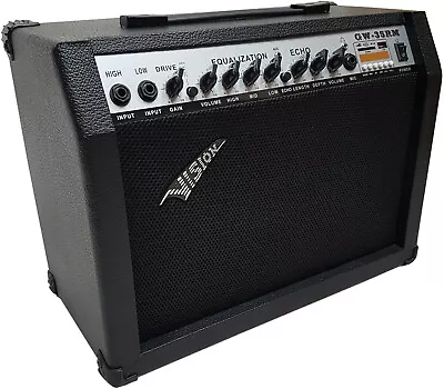 Gitarrenverstärker-Amplifier Modell GW35R-65W.elektro.Hall+Verzerrer+Kopfhörer!n - Bild 1 von 2