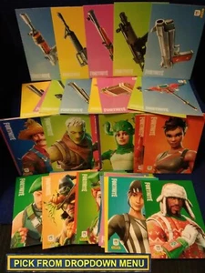 Tarjetas coleccionables Panini Fortnite Series 1 2019 U-Pick-1 (101-150) poco comunes - Imagen 1 de 86
