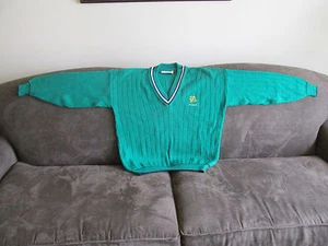 MENS XL QUILLS WOOLLEN MARKET SWEATER, MADE IN IRELAND, WONDERFUL CONDITION - Picture 1 of 9