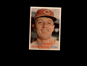 1957 Topps 219 Tom Acker RC NM #D1,257553