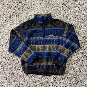 Vintage Obermeyer Jacke Herren Small Montana Snap Fleecepullover - Bild 1 von 4