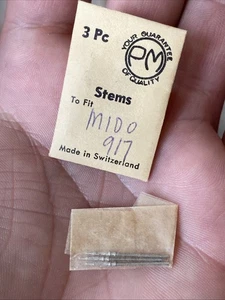 1 PIECE ONLY Mido winding stem cal 917P NOS Genuine Replacement Part Switzerland - Picture 1 of 4