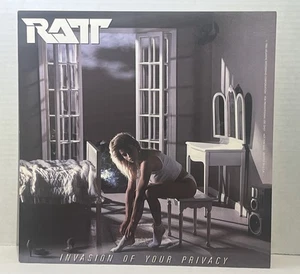 Ratt Invasion of Your Privacy Promo Poster Flat 12x12 Original VTG 1985 Metal - Picture 1 of 3