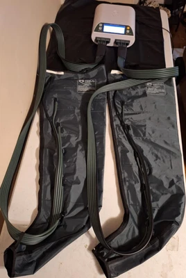 Sistema de compresión AIROS 6 con 2 mangas grandes para piernas probado funcionando conjunto limpio Foto 1 de 2