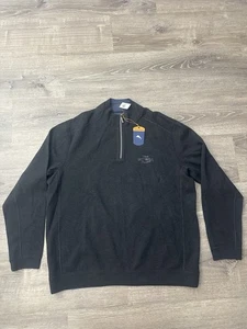 Tommy Bahama X Disney Vacation Club Member Reversibile Quarto Zip Uomo Taglia XL - Foto 1 di 8