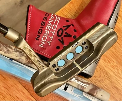 Scotty Cameron 2025 Studio Style Newport Torch Tiffany Cream PICK LENGTH / GRIP  - Image 1 of 4