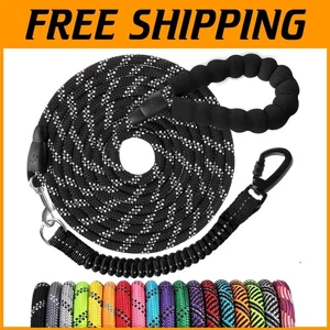 Reflective Bungee Dog Leash - Heavy Duty Rope Leash for Dogs - Picture 1 of 7