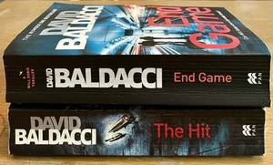 David Baldacci Books Bundle 2 Will Robie Series Crime Thriller Suspense Books - Foto 1 di 5