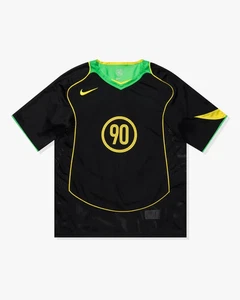 Nike Dri-FIT Total 90 Energy Brazil Soccer Jersey Asia Size Black IB4211-010 - Picture 1 of 2