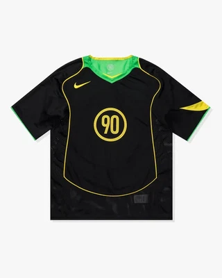 Nike Dri-FIT Total 90 Energy Brazil Soccer Jersey Asia Size Black IB4211-010 - Image 1 of 2