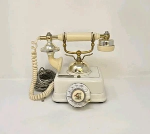 Vintage verziertes französisches viktorianisches Stil Wählscheibentelefon Japan UNGETESTET WIE ABGEBILDET - Bild 1 von 9
