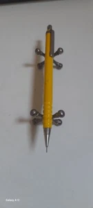 Vtg Used Rotring Mechanical Pencil Rare Yellow Colour Working Properly - Picture 1 of 10