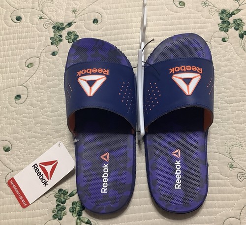SANDALI INFRADITO RAGAZZO NUOVI CON ETICHETTE taglia 5 REEBOK BLU LEGGERI GOMMA E SCHIUMA