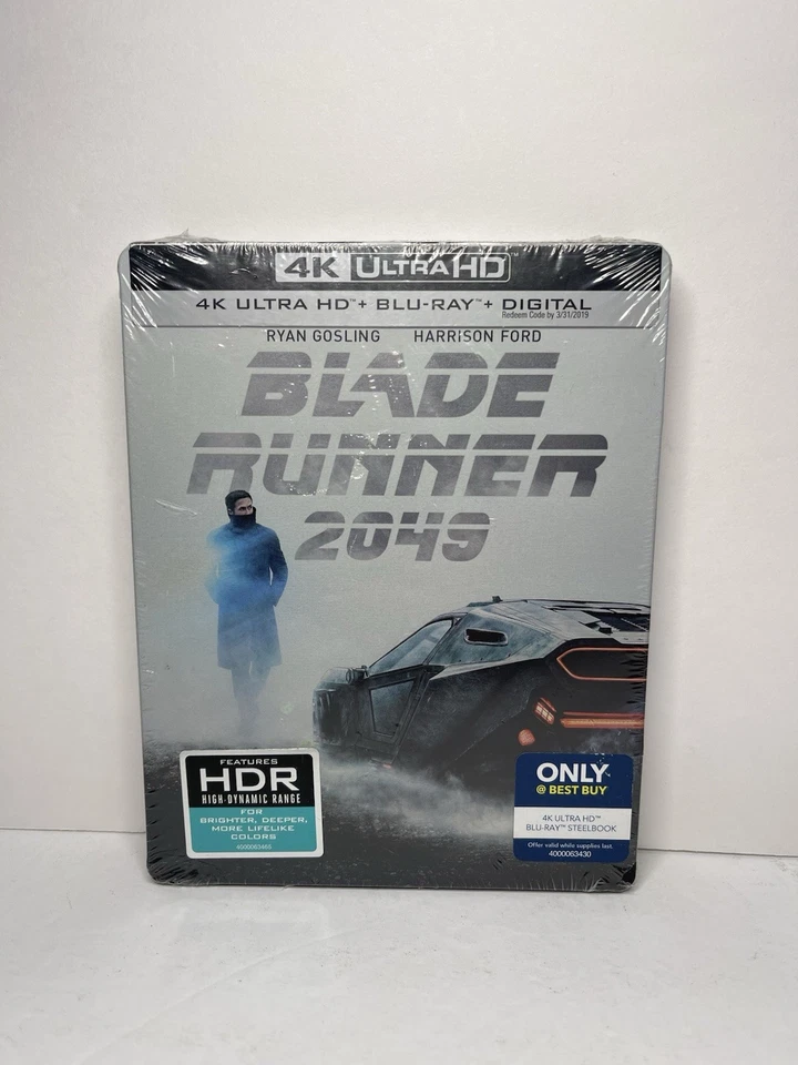 Blade Runner 2049 (DVD, SteelBook 4K Ultra HD Blu-ray/Blu-ray Only  Best Buy)