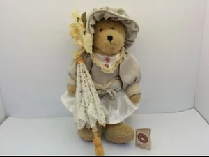  BOYDS BEAR #912645 "ABIGAIL ROSE PRIMSLEY" WITH PARASOL, 1988-2001 - Picture 1 of 9