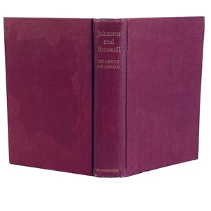 Johnson and Boswell The Story of Their Lives Hesketh Pearson 1958 primera edición HC - Imagen 1 de 18