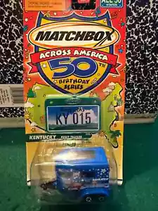 Matchbox Across America 50th Birthday Series - Kentucky PONY TRAILER - NEW - Picture 1 of 3