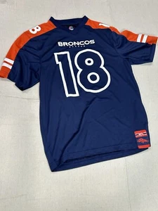 Majestic Peyton Manning Denver Broncos Adulto Mediano Jersey 18 A2 - Imagen 1 de 7