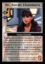 Dr. Sarah Chambers (1) - crusade-Babylon 5 CCG TCG