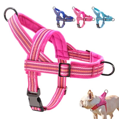 NO Pull Dog Harness for Small Large Dogs Reflective Pet Puppy Vest with Handle - Image 1 of 4