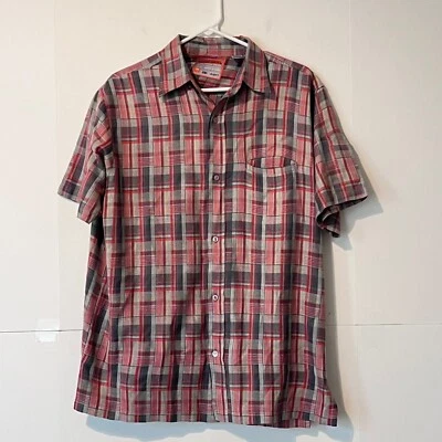 Camisa De Colección 00S Y2K Bugle Boy Para Hombre Talla L Multicolor Retazos Hecha en Nepal Foto 1 de 4