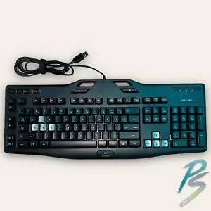 Logitech G105 Wired Gaming Keyboard LED Backlit/Programmable Black/Red Y-U0013 - Picture 1 of 9