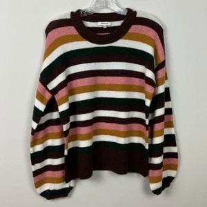Madewell Pullover Damen XS oder SMALL Payton Streifenpullover weich 85 $ NEU - Bild 1 von 7