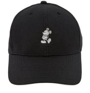Disney Parks Nike Classic Mickey Dri-Fit Golf Baseball Hat Black Exclusive 2022 - Picture 1 of 7