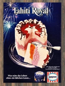 Langnese Tahiti - Reklame Werbeanzeige Original-Werbung 1978 - Bild 1 von 1