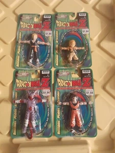 Dragon Ball Z pieghevole vintage 1999 nuovo. Set completo di 4 - Foto 1 di 5