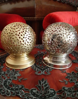 Moroccan Candle Holder Lantern Candle Handmade - Image 1 of 4