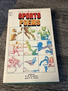 DELL SPORTS POEMS PAPERBACK LAUREL LEAF LIBRARY 1971 - Picture 1 of 4
