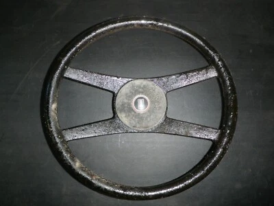 1970 - 1981 BLACK CAMARO RALLY SPORT 4 SPOKE STEERING WHEEL VAN PICKUP TRUCK OEM - Image 1 of 4