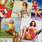 LOT 30 PCS Vintage Retro Pin Up Girls Postcards Gil Elvgren US Beauties Set Bulk