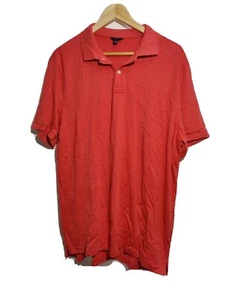 J Crew Men's Short Sleeve Polo Shirt Sz XL Red Casual Sleeve - Picture 1 of 5